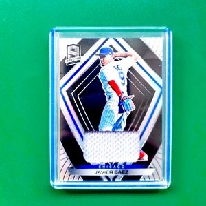 2020 Javier baez Spectra Jersey Prizm #31